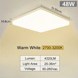 Led ceiling light with remote control