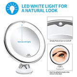 led makeup mirror with light