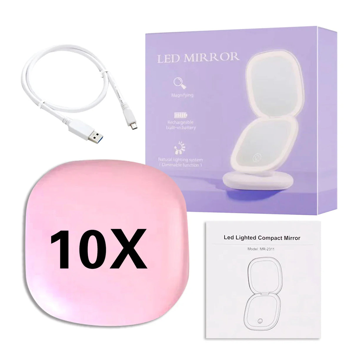 led nail lamp 10x