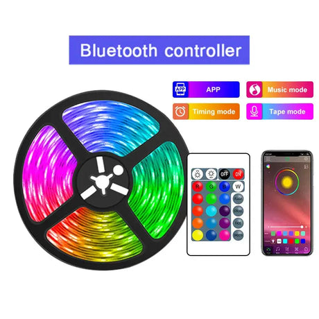 Led strip light with remote control