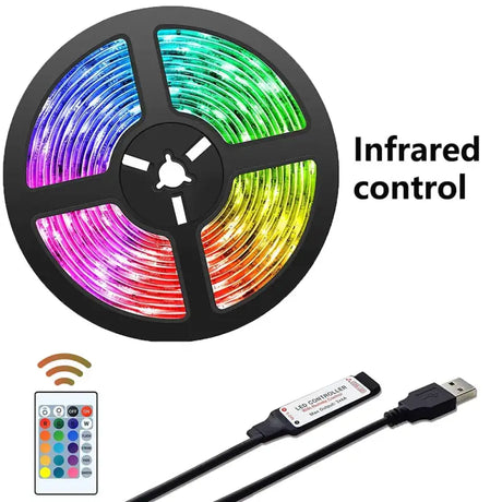 Led strip light with remote control