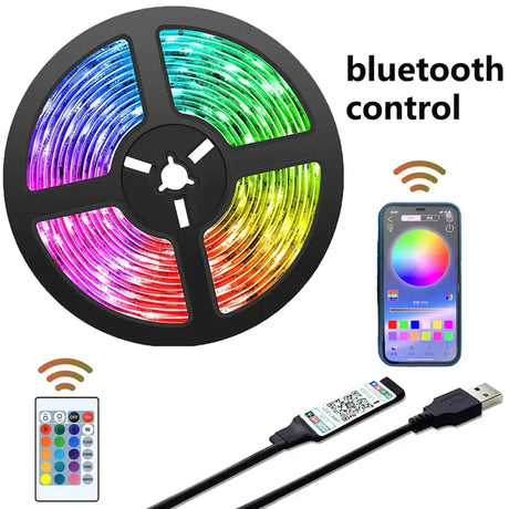 Led strip light with remote control