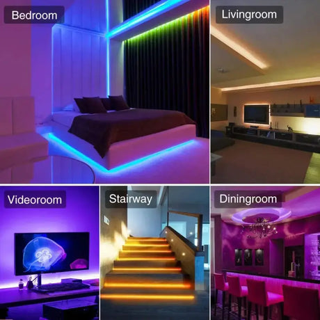 Led strip lighting for the bedroom