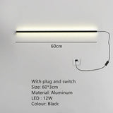 the led wall light with plug and plug