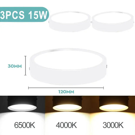 Led wall light with remote control