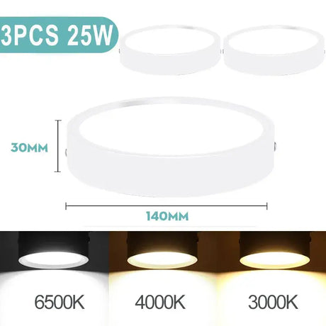 Led wall light with remote control