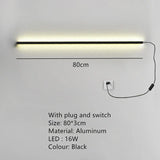 the led wall light with a white background