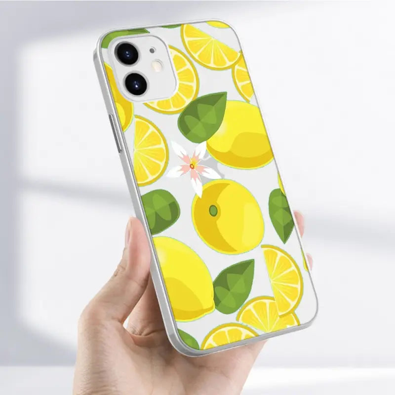 lemons and limes phone case