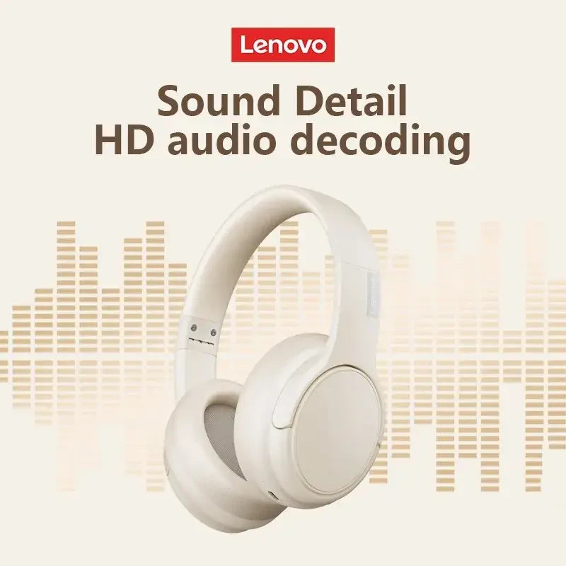 the len sound - tech headphones are available in white