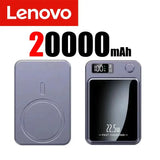 lenovo 20000 mah battery charger with back panel