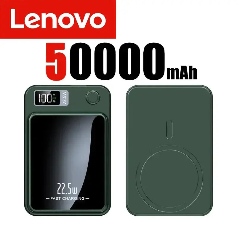 lenovo 50000mahh power bank with battery charger