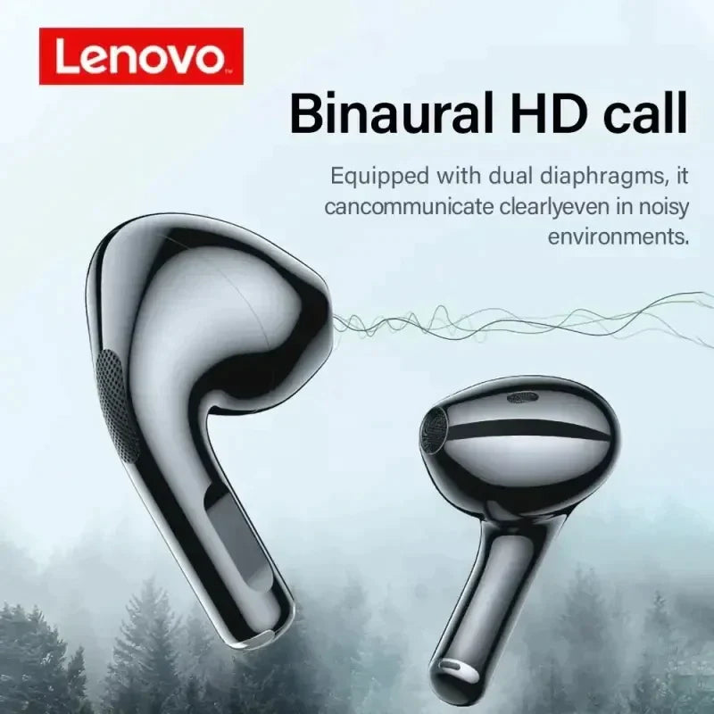 lenovo bluetooth earphone with dual display and mic