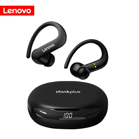 lenovo bluetooth wireless earphone with charging case