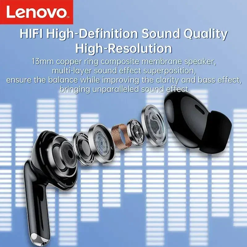 lenovo high definition sound quality high resolution earphones