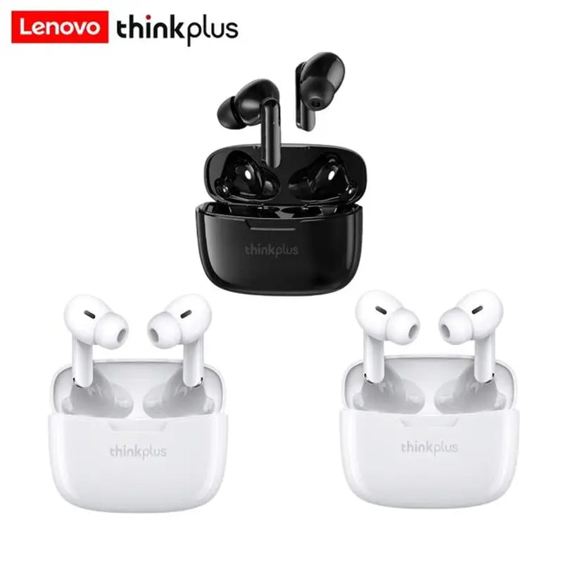 two airpods with the logo of the company