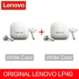 lenovo white color earphones with original lenovo l40