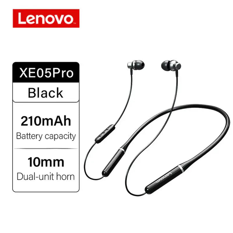 lenovo x9 pro black bluetooth earphones
