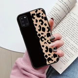 The leopard print iphone case