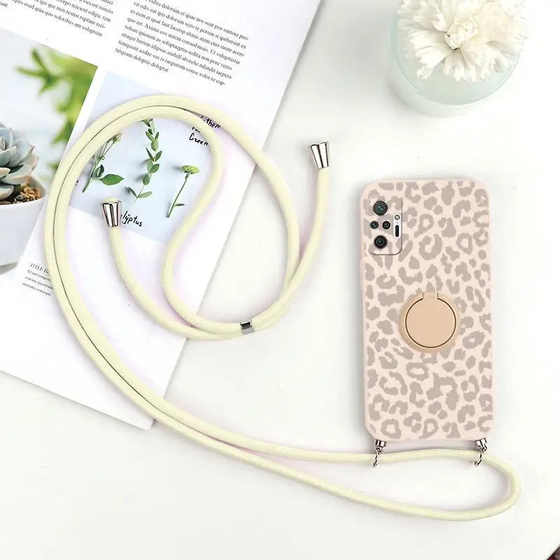 leopard print phone case