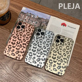 the leopard print phone case