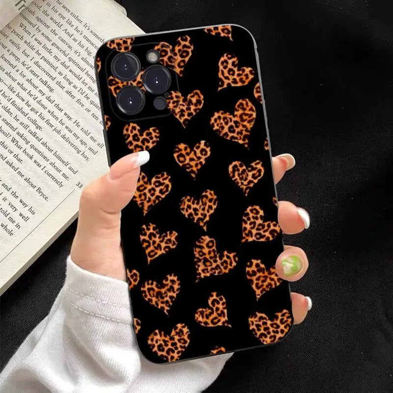 leopard print phone case for iphone