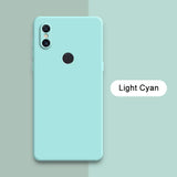 a light blue iphone case with the text light cy