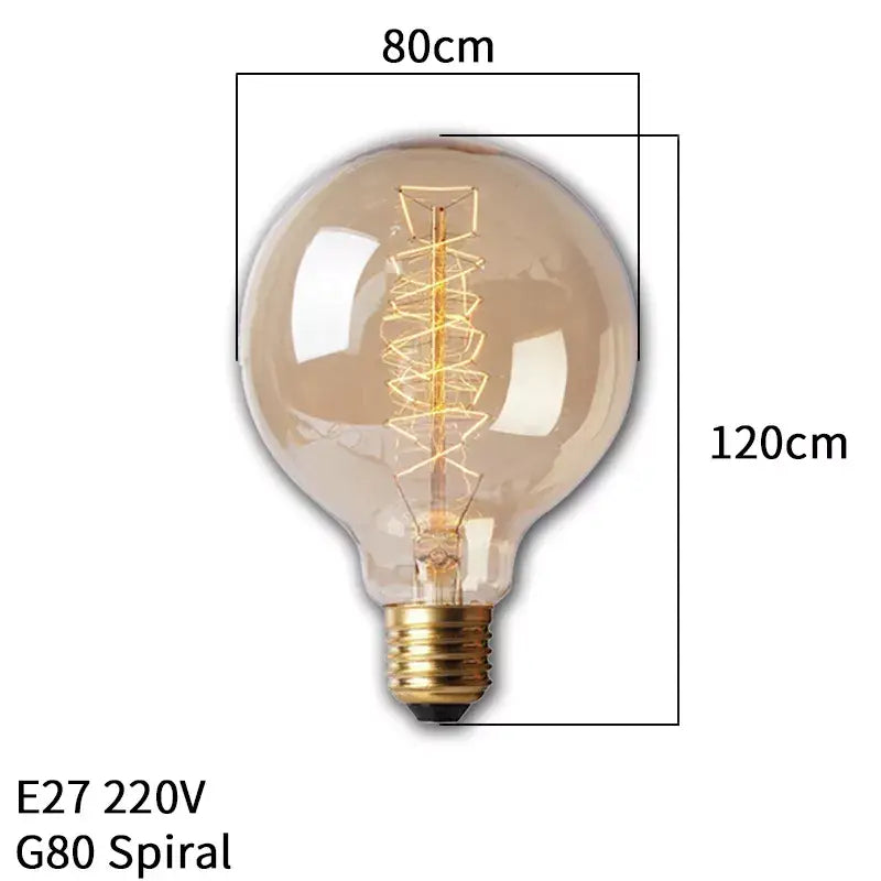 a light bulb with a light bulb on the side