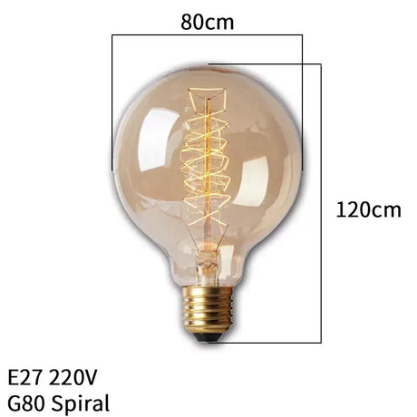 A light bulb with a light bulb on the side