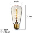 A light bulb with a small light bulb on top