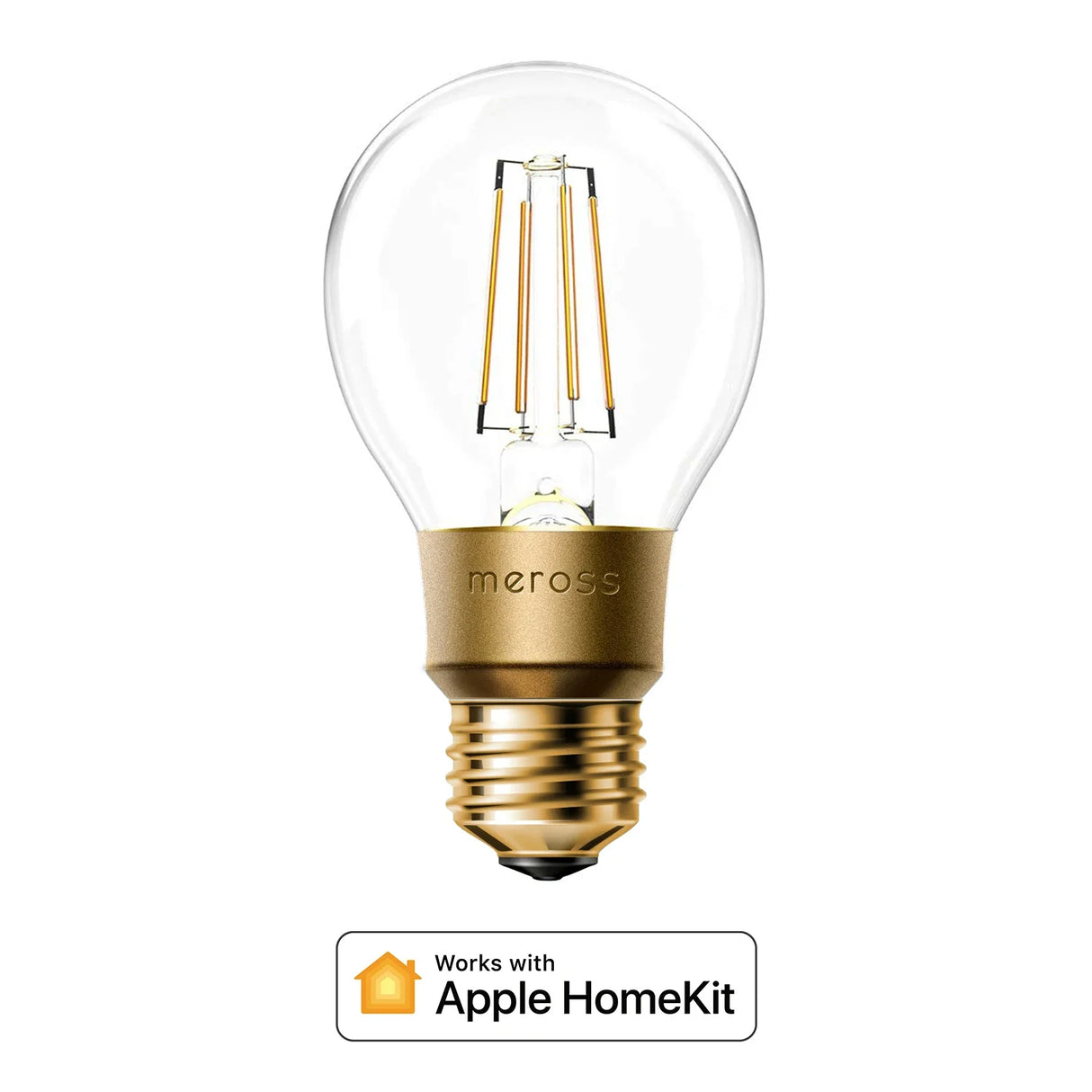 a light bulb with the words apple hon