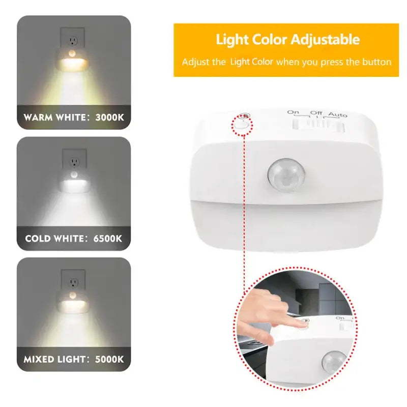 the light color adjustable light switch