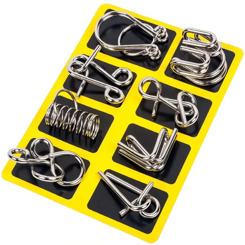 a set of metal hooks and hooks