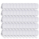 10 pack of white plastic nail files