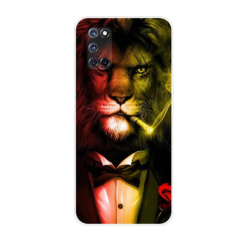 lion with bow tie back cover for motorola z3
