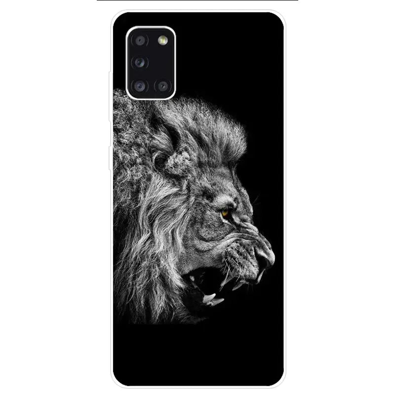 lion face phone case