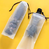 two water bottles with a strap on the side