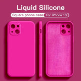 the liquid phone case is available in pink