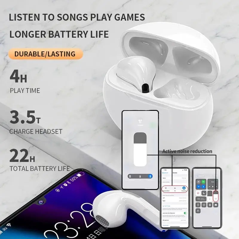 the wireless earphones are designed to be compatible with your phone