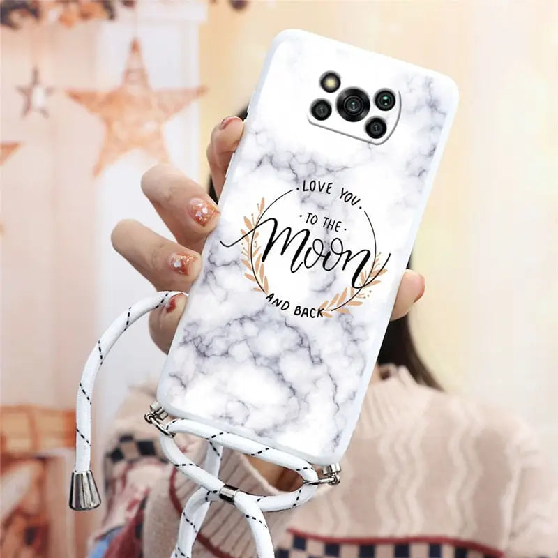 love you to the moon phone case