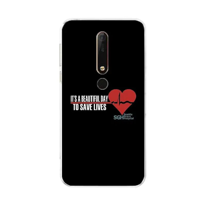 it’s a beautiful day to save lives phone case