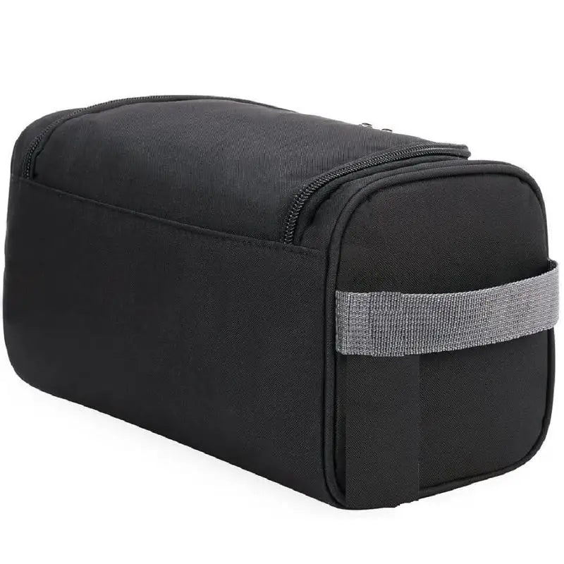 the black and grey travel bag