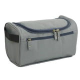 the travel toilet bag in grey