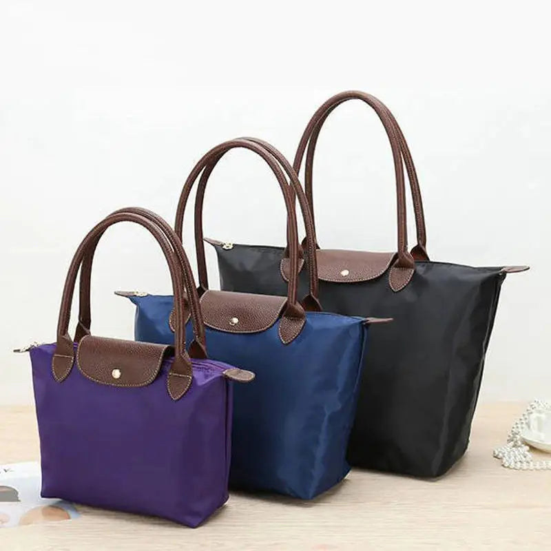 three colors women’s handbag