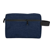 the travel toilet bag in navy