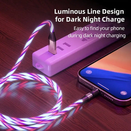 a charging device with a charging cable attached to it