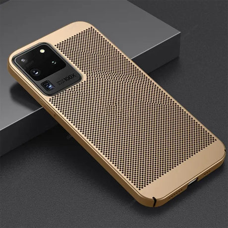 luxury metal mesh case for samsung s20