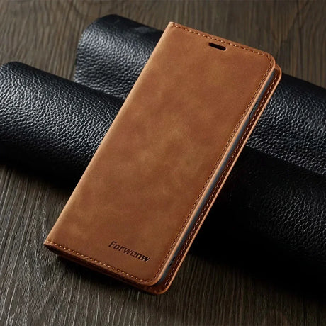 Luxury leather flip case for iphone 6