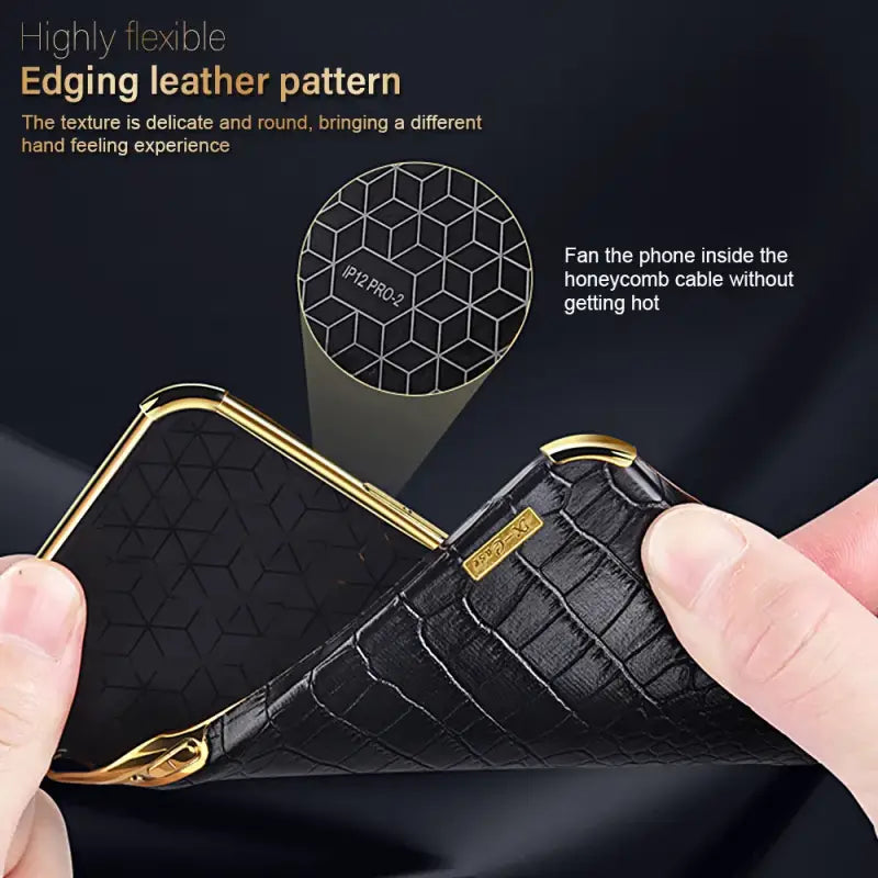 luxury luxury leather wallet case for iphone x