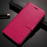 luxury leather wallet case for iphone 6