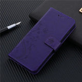 the purple dragon leather wallet case for iphone
